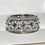 Over Zircon Ring Fashionable Electroplated Platinum