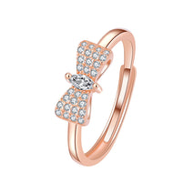 Women's Fashion Bowknot Zircon Ring