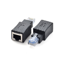 RJ45 Network Cable Adapter Male To Female Extension Type Five Type Six Connection Plug