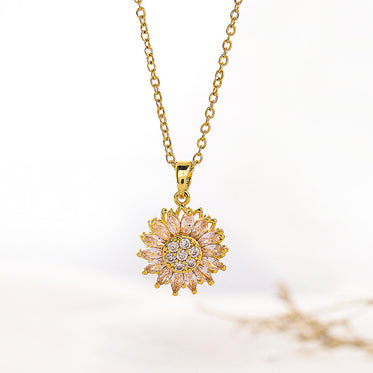 sunflower-necklace