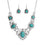 Alloy High-end Temperament Earring Necklace Set