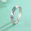 S999 Pure Silver Simple Sterling Silver Ring