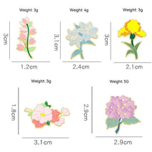 Lily Violet Flower Series Brooch